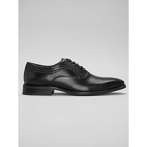 La Milano Men's Santos Plain Toe Oxfords Black - Size: 10.5 D-Width