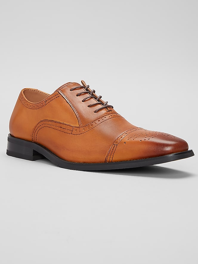 La Milano Landen Brogue Cap Toe Oxfords