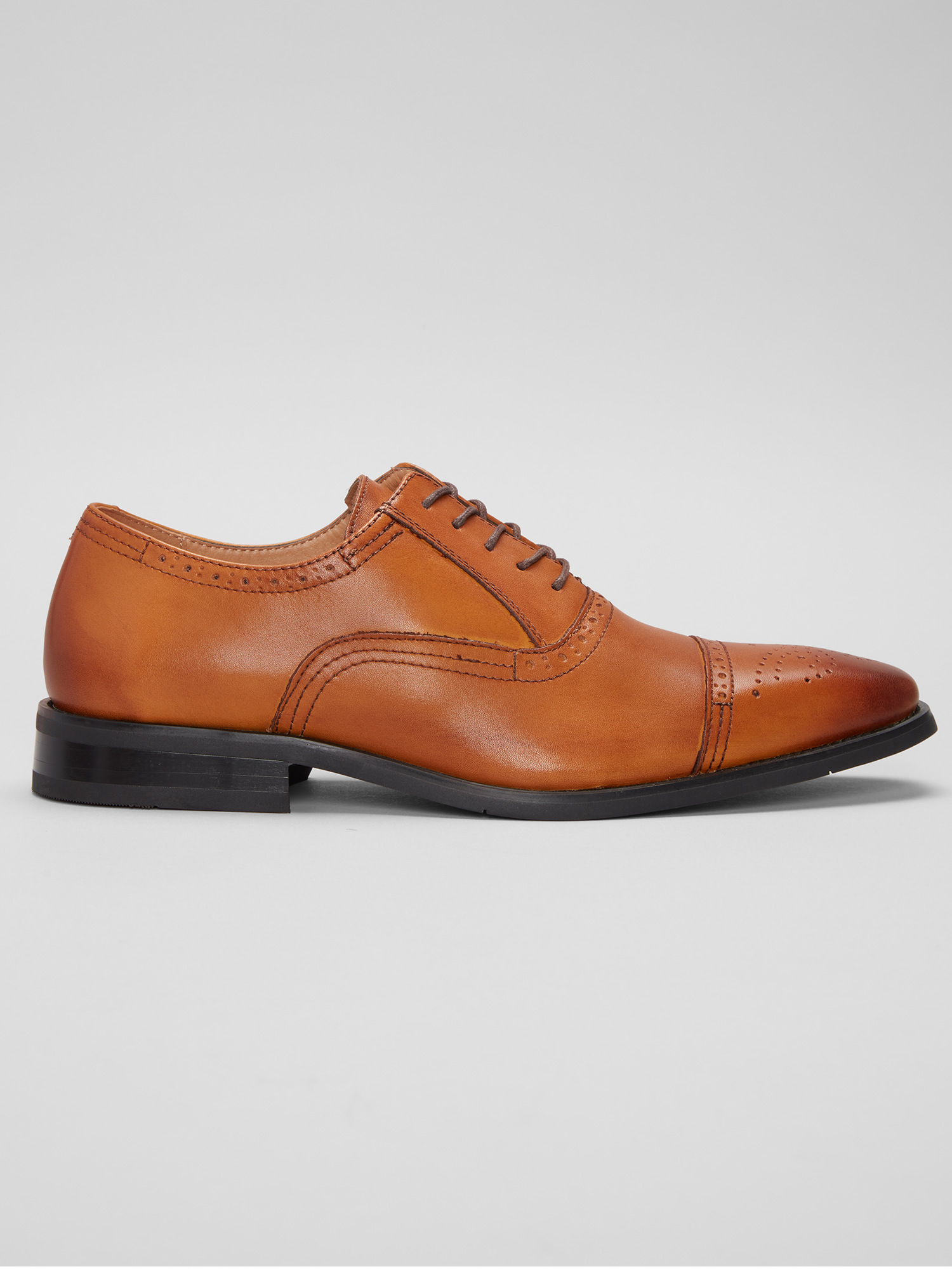 Landen Brogue Cap Toe Oxfords