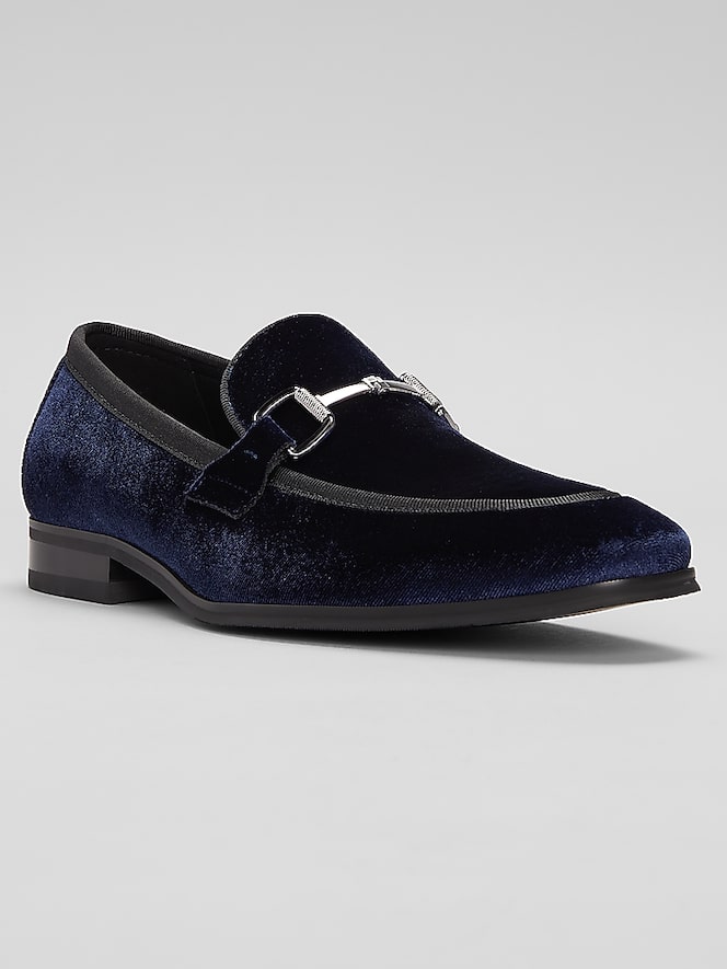 La Milano Volente Velvet Bit Loafers