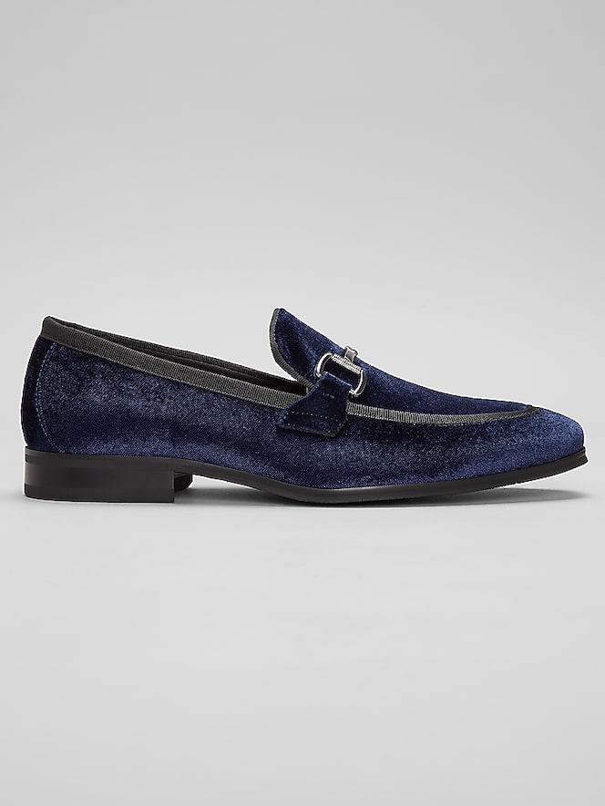 La Milano Volente Velvet Bit Loafers
