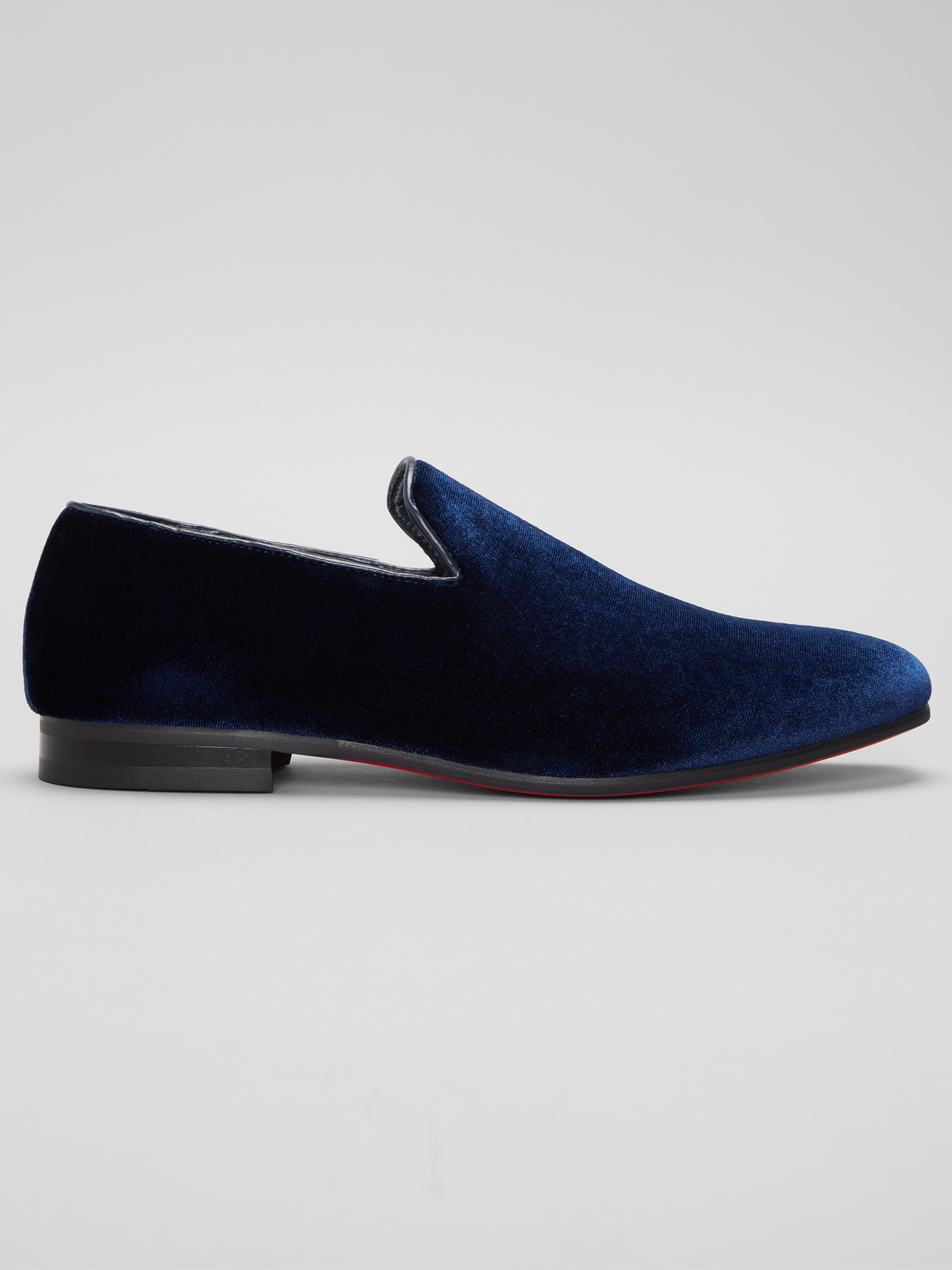 La Milano Alex Velvet Smoking Shoes, Navy - Blue | Dress Shoes | Men's  Wearhouse