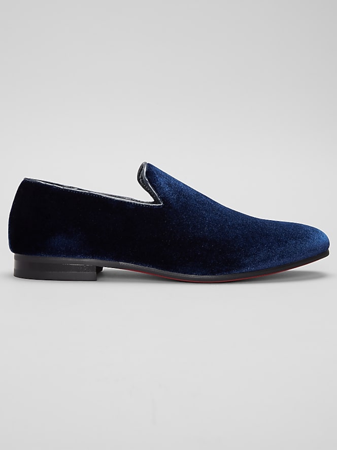 La Milano Alex Velvet Smoking Shoes