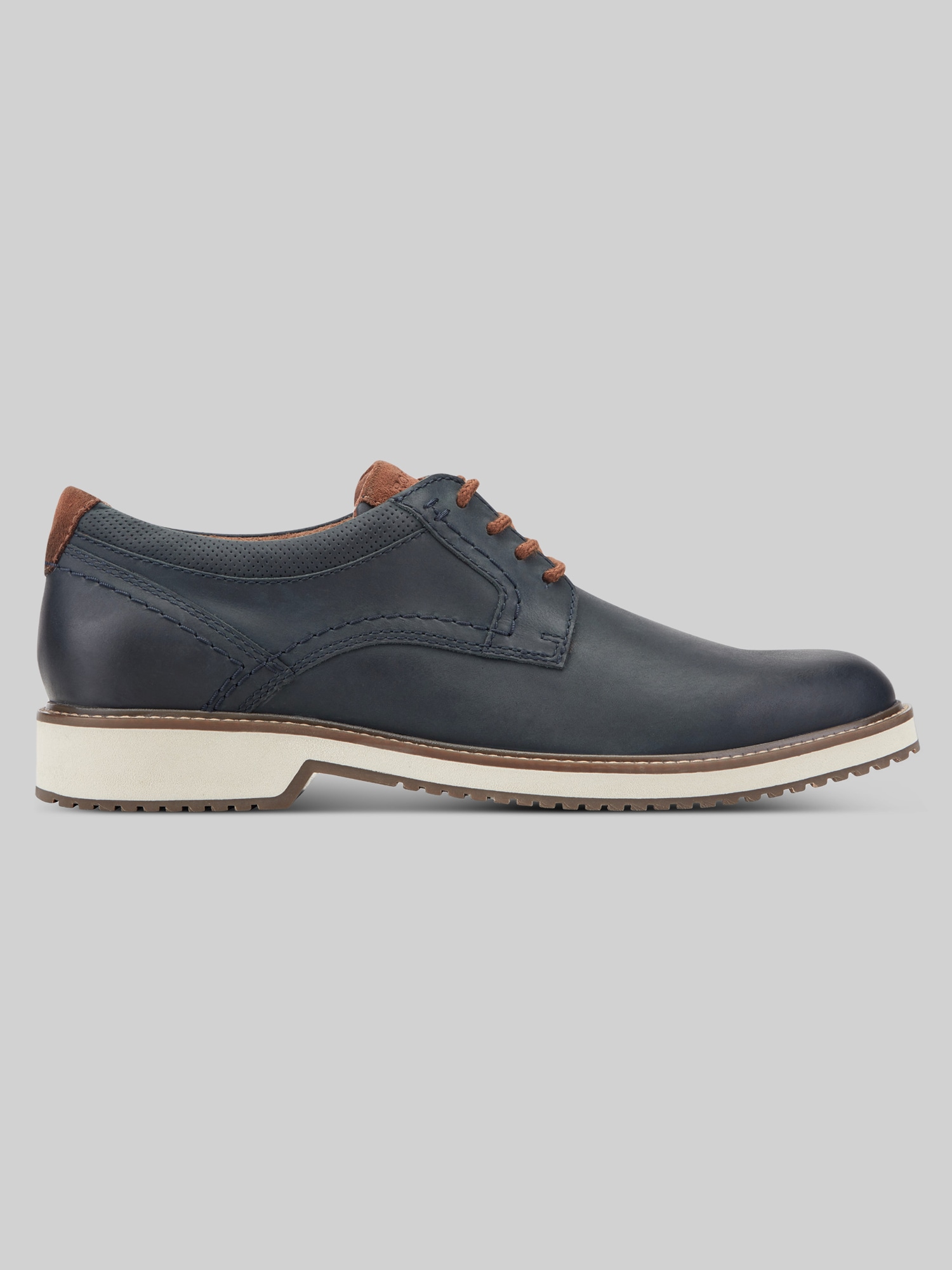 Rockport Men's Criss Oxfords | Dark Blue | Size 12 | Leather