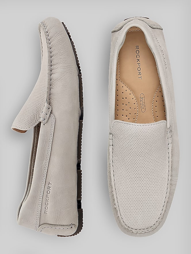 Rockport Rodger Casual Loafers, Taupe - Image 4 of 6