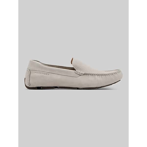 Rockport Men's Rodger Casual Loafers Taupe - Size: 10.5 WIDE