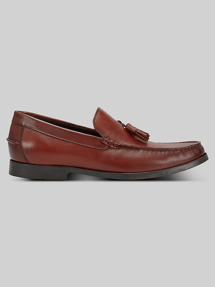 Rockport Whitlaw Tassel Dress Loafers, Dark Natural - Tan  display picture 1