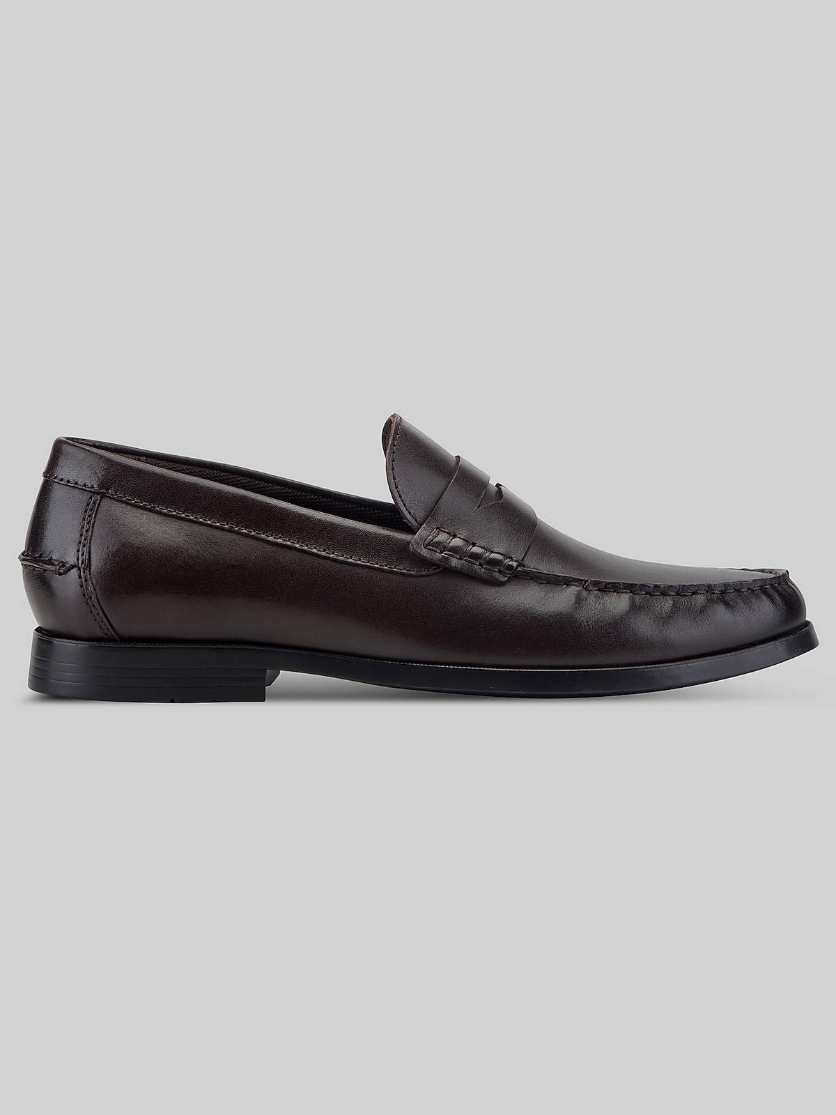 brown dress shoes with navy suit Penny Loafer for Tall Men