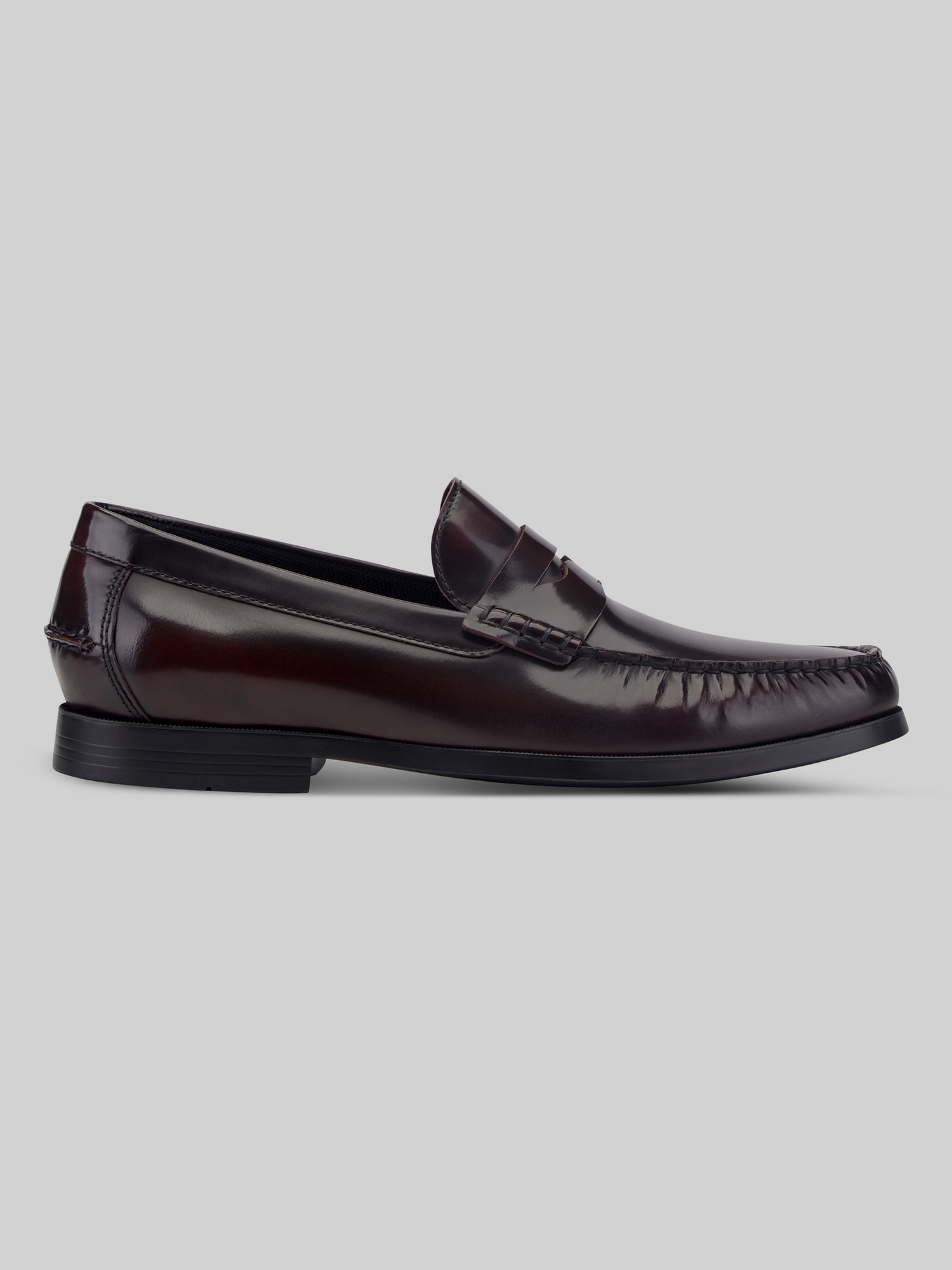 Rockport Wilcox Classic Penny Loafer, Dark Burgundy - Brown 
