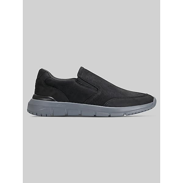Rockport Men's Jaimin Slip‑On Sneakers Black - Size: 11.5 WIDE