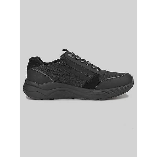 Drew Men's Miller Double-Zip Sneakers Black - Size: 9.5 E6