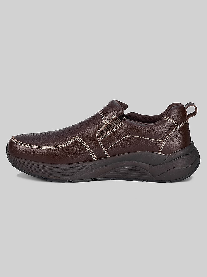 Drew Match Moc Toe Casual Slip‑On Shoes