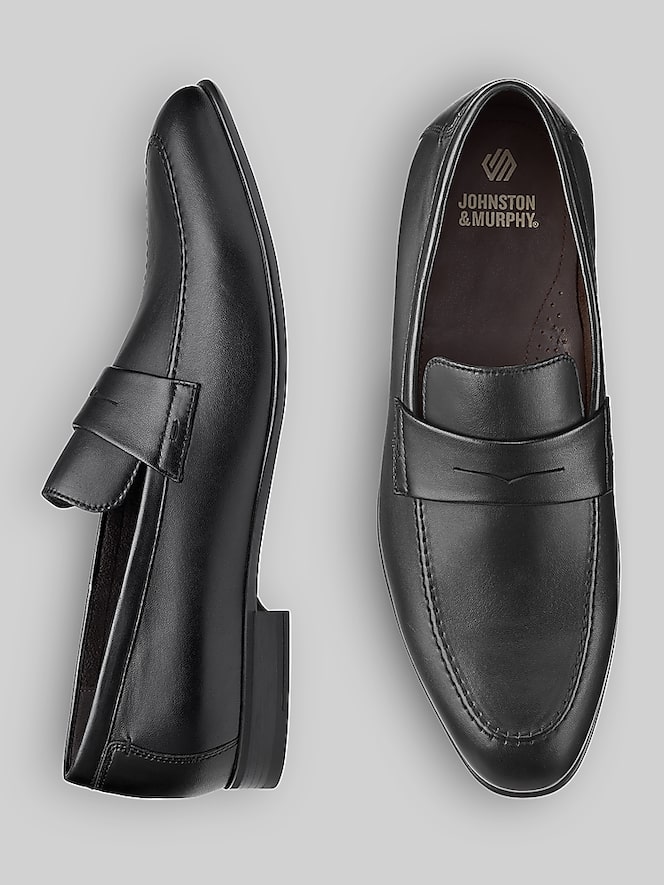 Johnston &Amp; Murphy Elston Moc Toe Penny Loafers