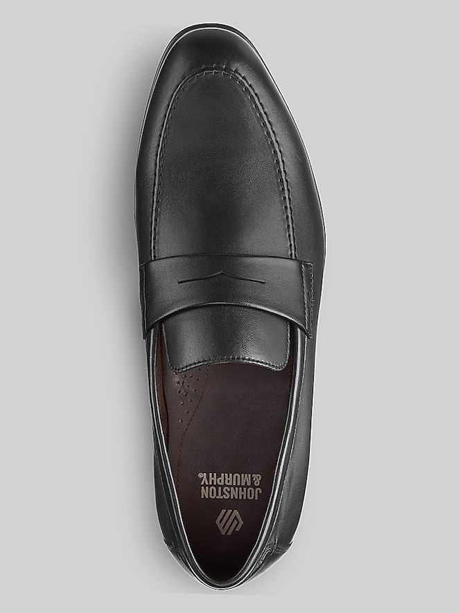 Johnston &Amp; Murphy Elston Moc Toe Penny Loafers