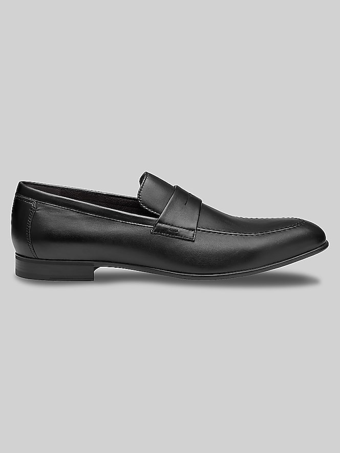 Johnston &Amp; Murphy Elston Moc Toe Penny Loafers