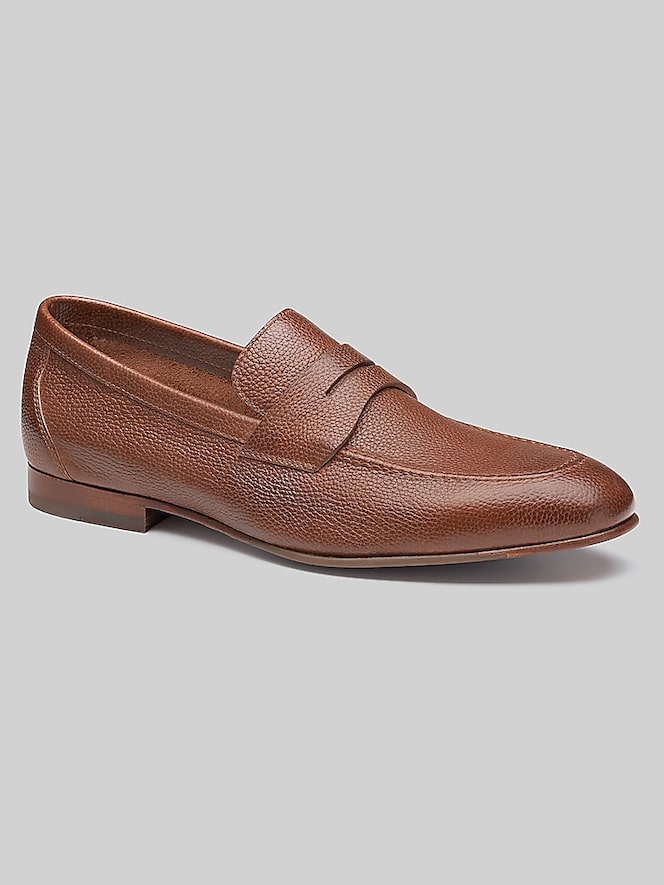 Johnston &Amp; Murphy Higgins Moc Toe Bit Loafers, Tan Leather - Image 2 of 7