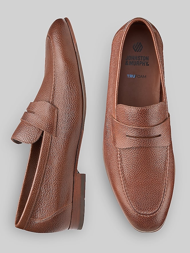 Johnston &Amp; Murphy Higgins Moc Toe Bit Loafers, Tan Leather - Image 4 of 7