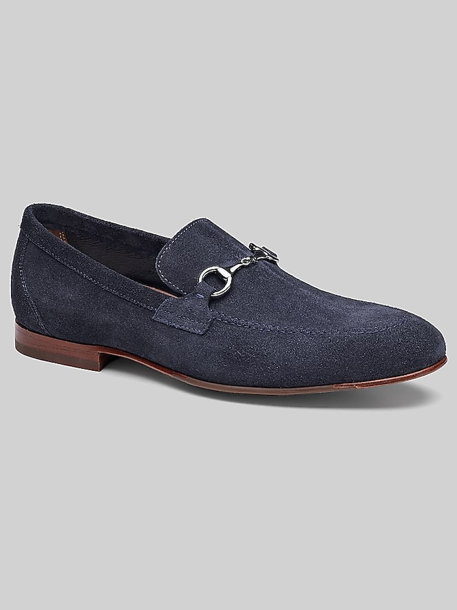 Johnston &Amp; Murphy Higgins Moc Toe Bit Loafers