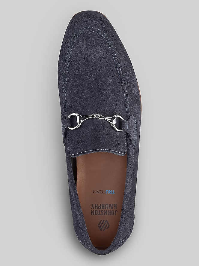 Johnston &Amp; Murphy Higgins Moc Toe Bit Loafers