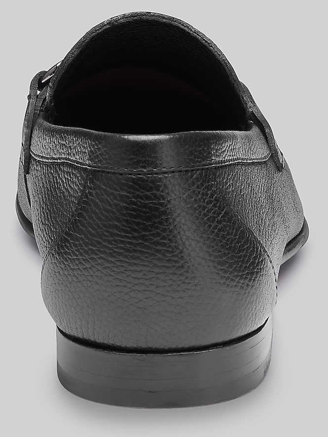 Johnston &Amp; Murphy Higgins Moc Toe Bit Loafers, Black Leather - Image 5 of 7