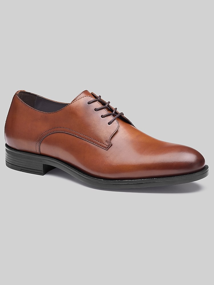 Johnston & Murphy Tan Leather Oxfords Men main image 4
