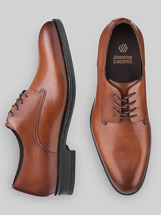 Johnston &Amp; Murphy Conlin Plain Toe Oxfords