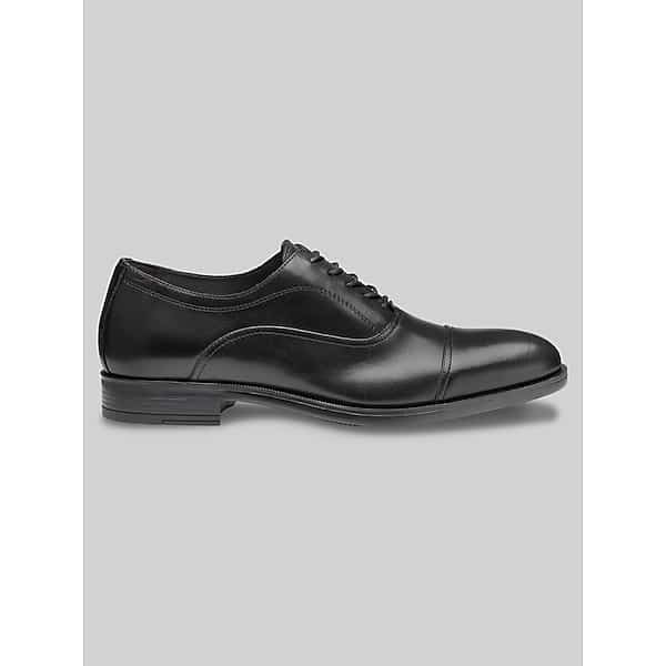 Johnston & Murphy Men's Conlin Cap Toe Oxfords Black - Size: 14 D-Width
