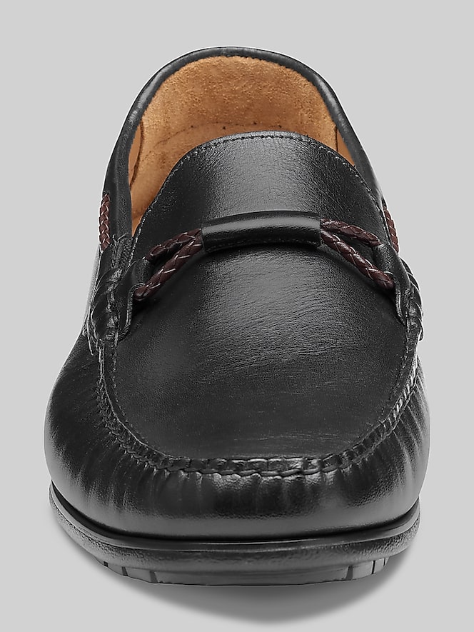 Johnston &Amp; Murphy Cort 2.0 Braided Moc Toe Bit Loafers