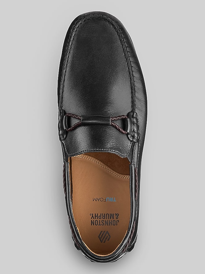 Johnston &Amp; Murphy Cort 2.0 Braided Moc Toe Bit Loafers