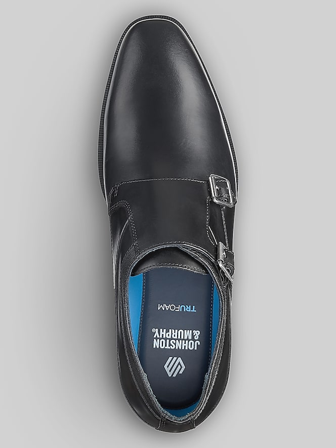 Johnston &Amp; Murphy Gibbons Double-Buckle Monk Strap Shoes