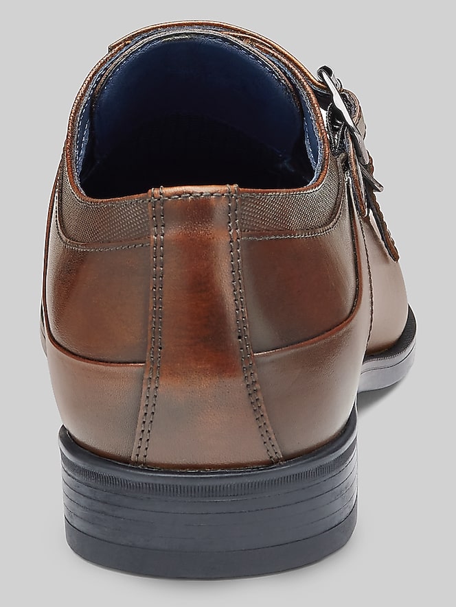 Johnston &Amp; Murphy Gibbons Double-Buckle Monk Strap Shoes