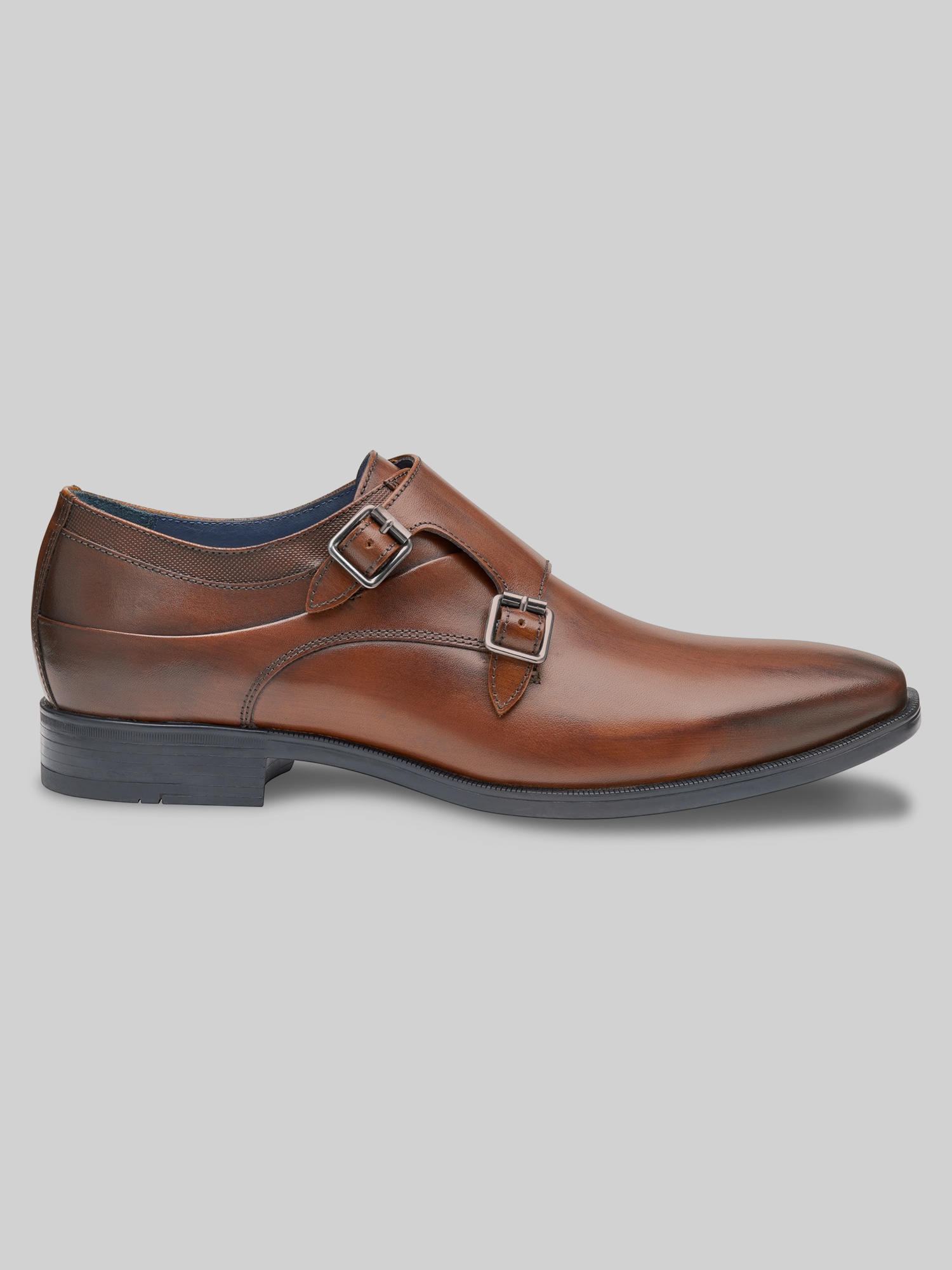Johnston & Murphy Gibbons Double-Buckle Monk Strap Shoes, Brown | Dress  Shoes | Men's Wearhouse
