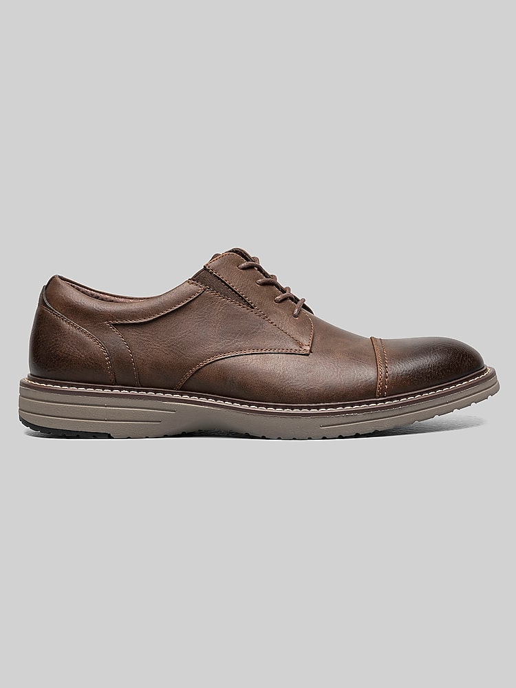 Nunn Bush Gates Cap Toe Oxfords, Brown | Dress Shoes