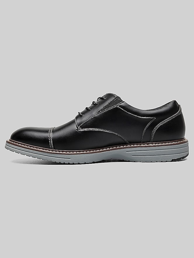 Nunn Bush Gates Cap Toe Oxfords, Black Multi - Image 8 of 8
