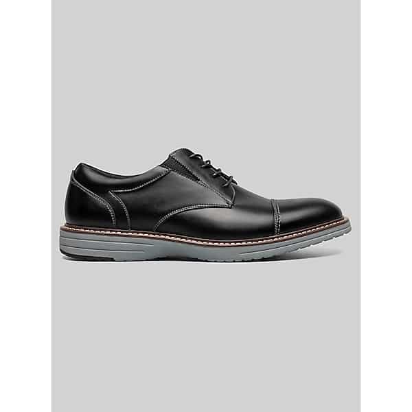 Nunn Bush Men's Gates Cap Toe Oxfords Black Multi - Size: 9 D-Width