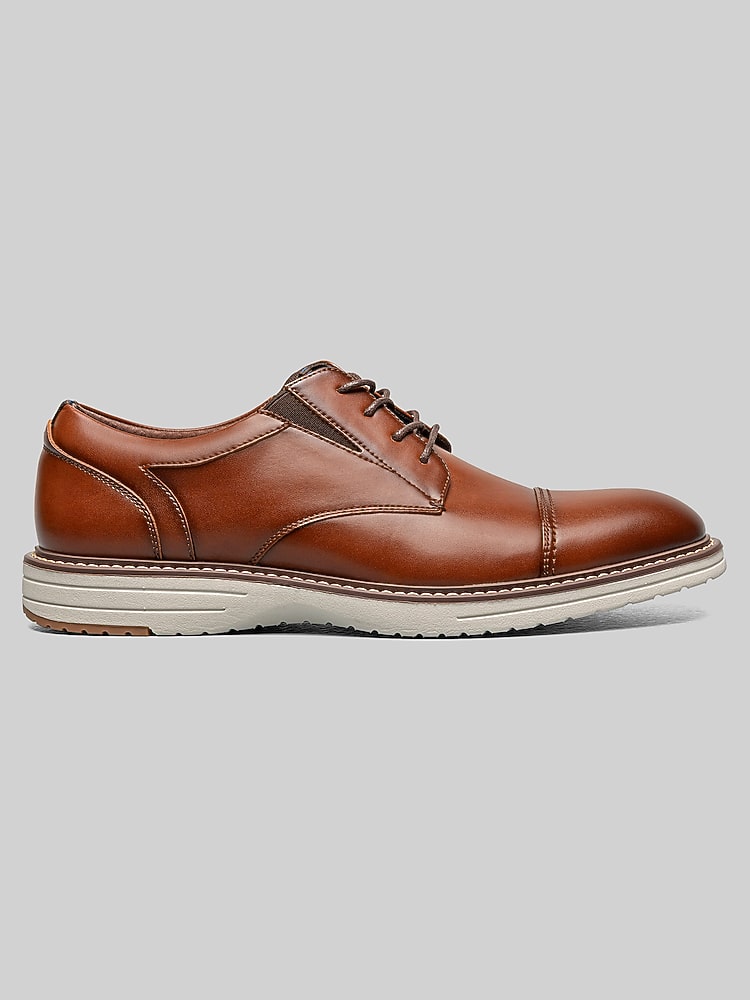 Nunn Bush Gates Cap Toe Oxford Men's Oxford - Cognac Size 9