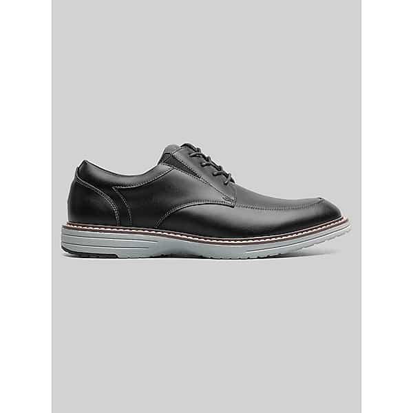 Nunn Bush Men's Gates Moc Toe Oxfords Black Multi - Size: 12 D-Width