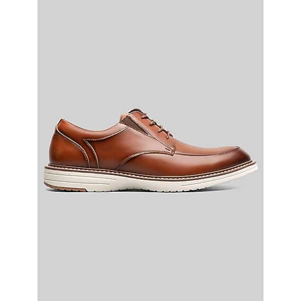 Nunn Bush Men's Gates Moc Toe Oxfords Cognac - Size: 13 WIDE