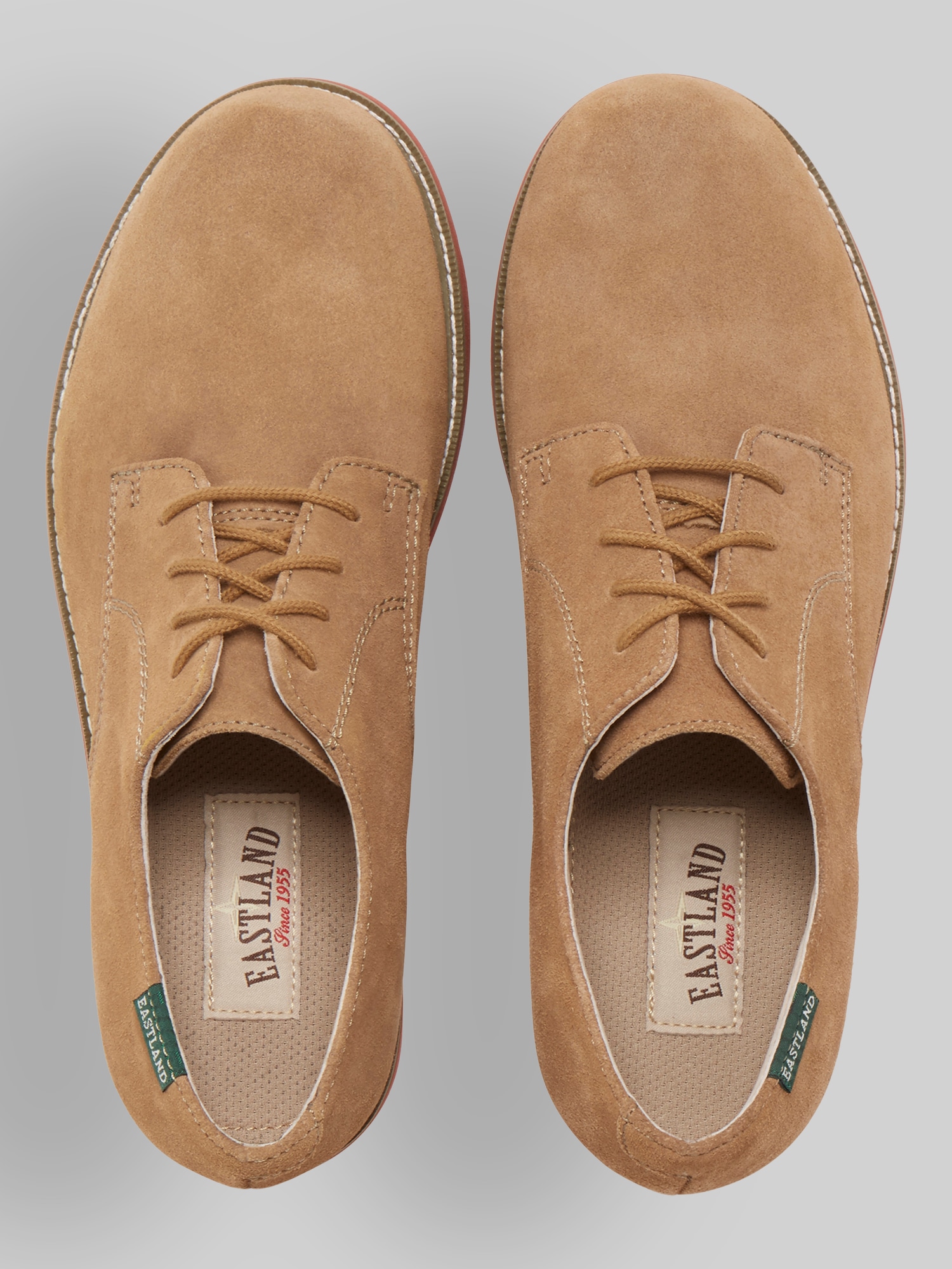 Buck Plain Toe Oxfords