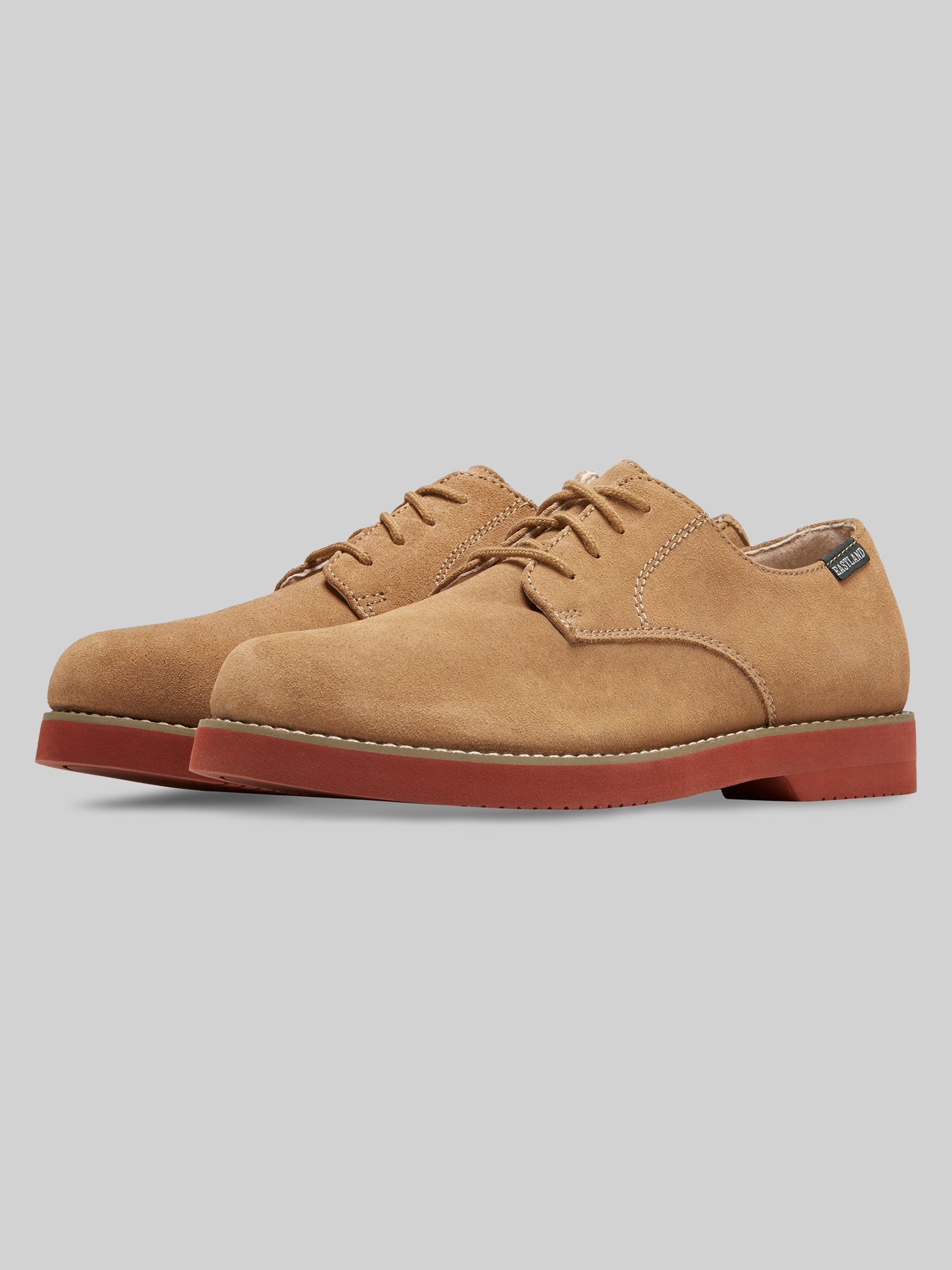 Buck Plain Toe Oxfords
