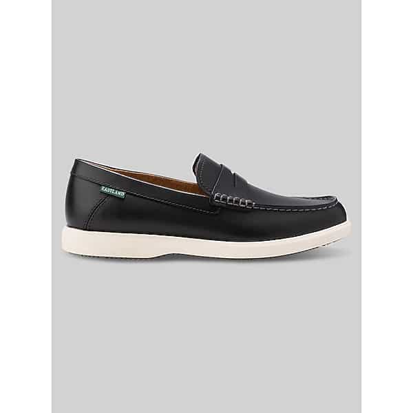 Eastland Men's Baldwin Penny Moc Toe Loafers Black - Size: 12 D-Width