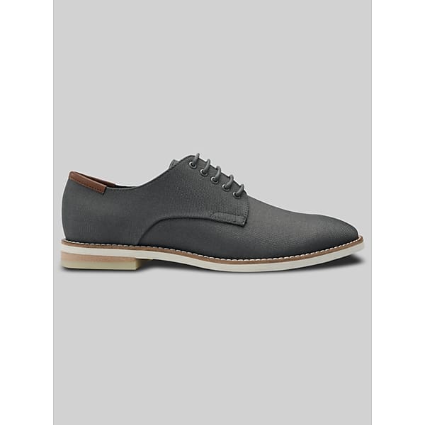 Calvin Klein Men's Adeso Lace Up Dress Oxford Dark Grey