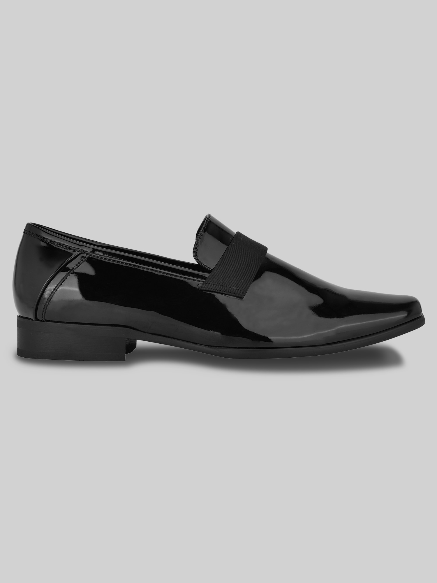 calvin klein black gloss dress shoes Calvin Klein Adeso 9 Men's Dark Grey