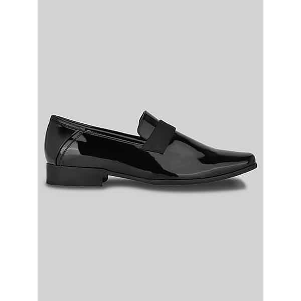 Calvin Klein Men's Bernard Slip-On Formal Loafer Formal Black - Size: 10.5 D-Width