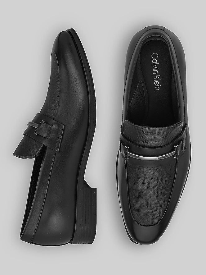 Calvin Klein Dillie Plain Toe Bit Dress Loafers