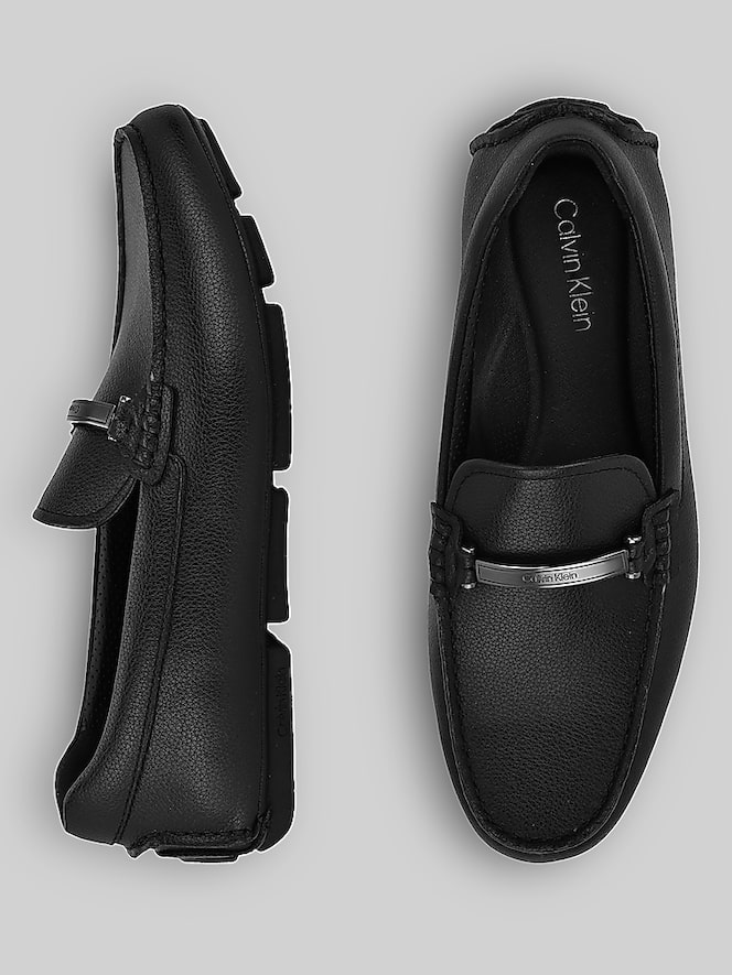 Calvin Klein Maslo Casual Slip-On Moc Toe Loafers