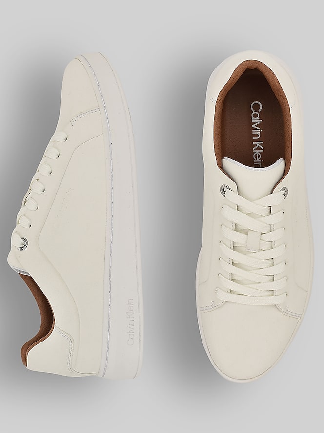 Calvin Klein Wivlo Casual Sneakers, White - Image 4 of 6