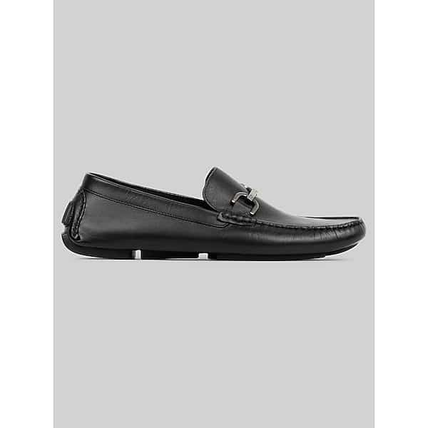 Donald Pliner Men's Victor Moc Toe Bit Drivers Black - Size: 11 1/2 D-Width
