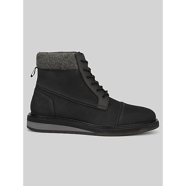 Vintage Foundry Men's Stone Plain Toe Boots Navy - Size: 9 D-Width