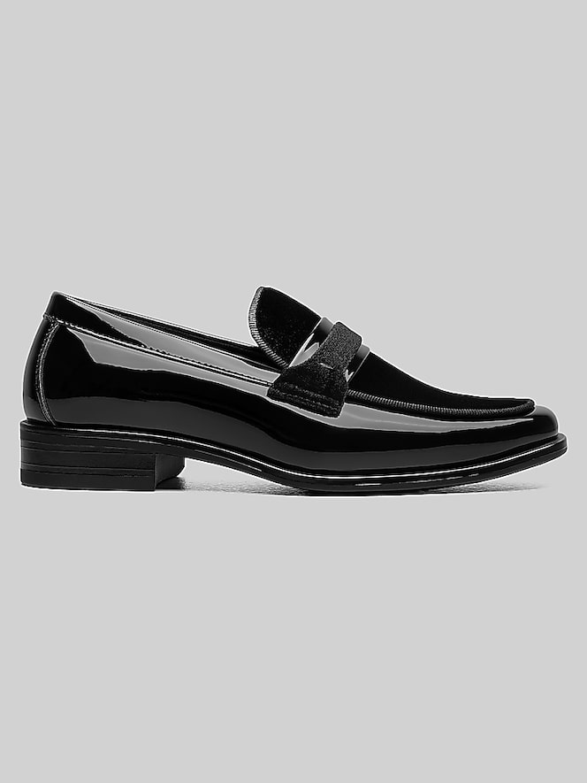 Stacy Adams Spratley Moc Toe Saddle Slip On Loafers